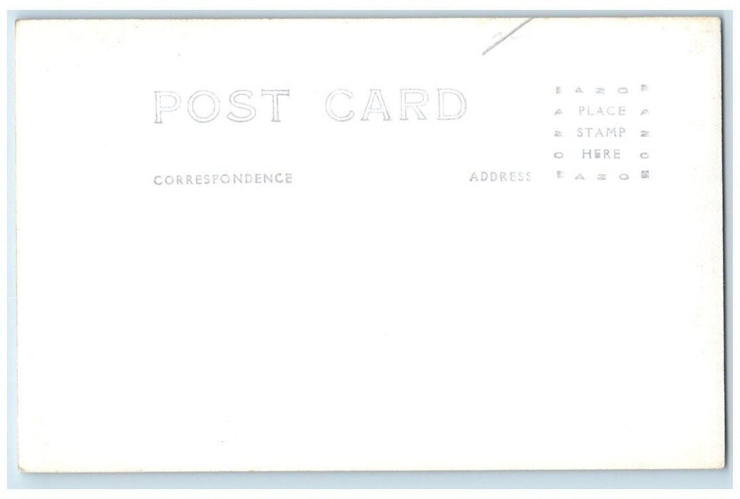 c1920's US Highway 16 Mountain View Trailside Buffalo WY RPPC Photo Postcard