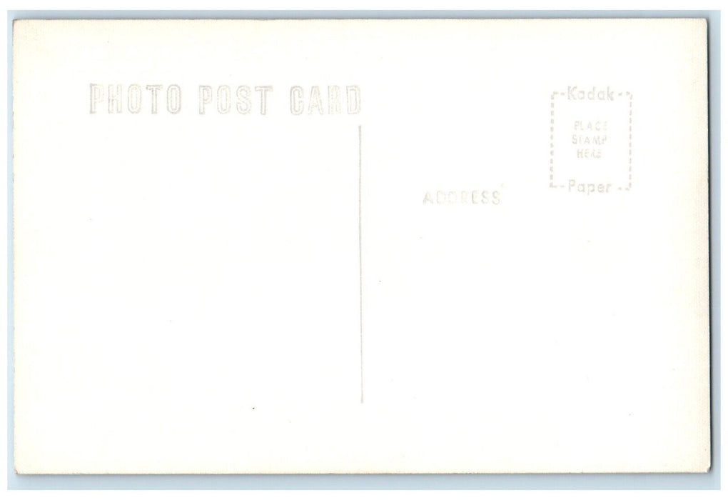 c1950's Fort Brider Wyoming Jim Bridger's Rendezvous Sanborn RPPC Photo Postcard