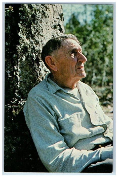 c1960's Lance Rosier Mr. Big Thicket Naturalist Guide Of East Texas TX Postcard