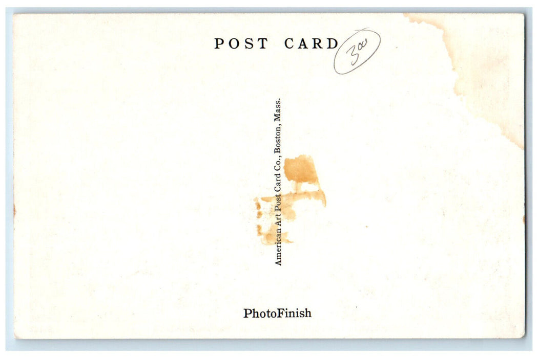 c1950's Nobska Light Woods Hole Massachusetts MA Vintage Unposted Postcard