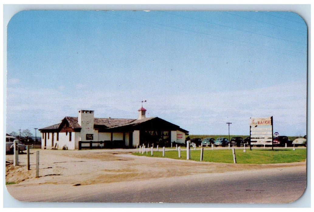 The Ranch Montgomery's Restaurant Montgomery Alabama AL Vintage Postcard