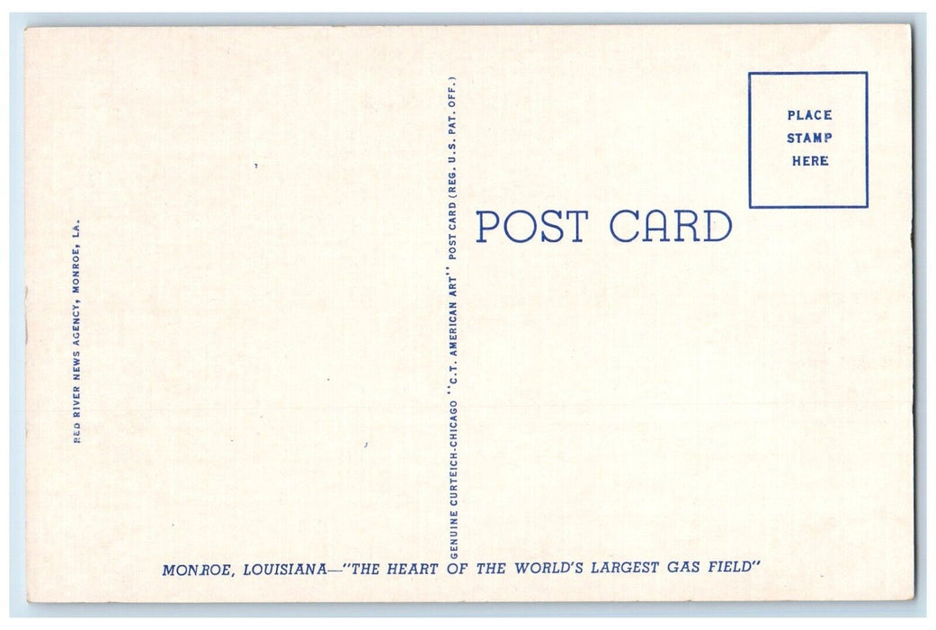 c1940 Northeast Center Louisiana State University Monroe Louisiana LA Postcard