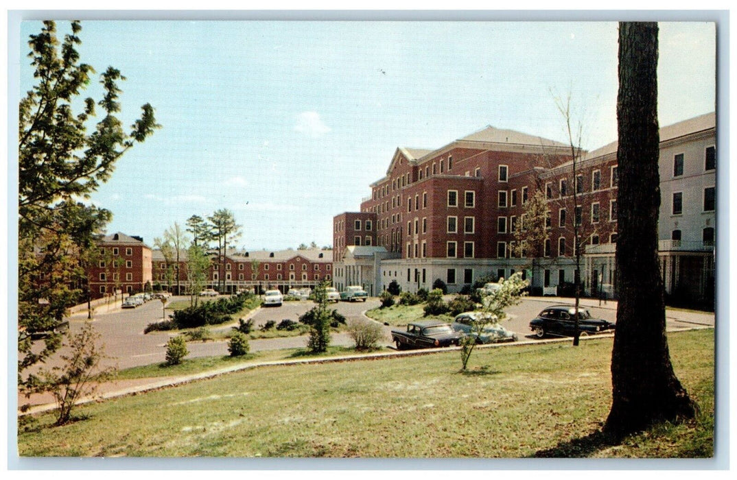 c1960 North Carolina Memorial Hospital University Exterior Chapel Hill Postcard