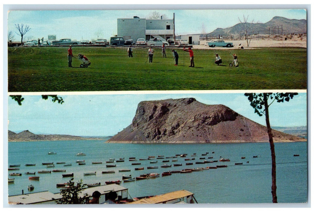 c1950s The Resort Capital Truth or Consequences New Mexico NM Multiview Postcard