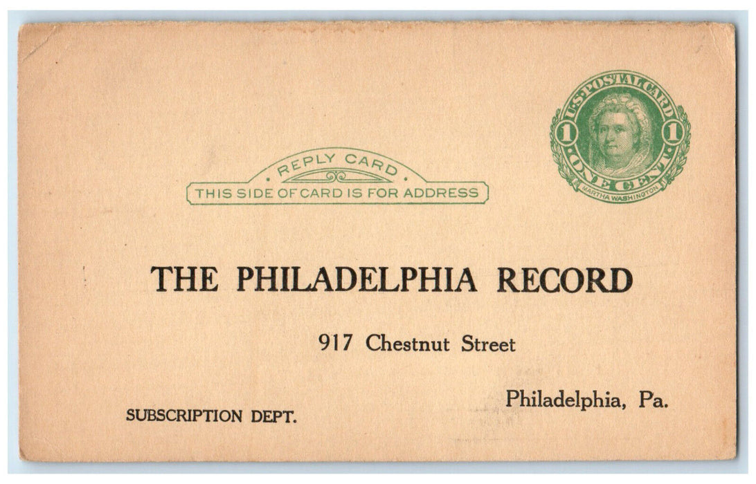 c1905 The Philadelphia Record Beach Delaware River Penn Beach NJ Postcard