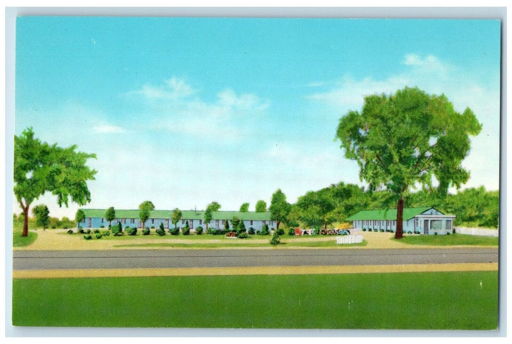c1950's Chenoa Motel Chenoa Illinois IL Unposted Vintage Postcard