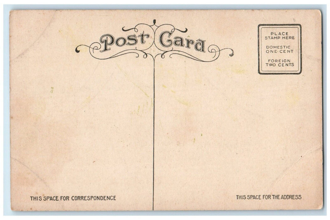 c1910 Cut-Off Bet Islands Sterling Illinois IL Antique Unposted Postcard