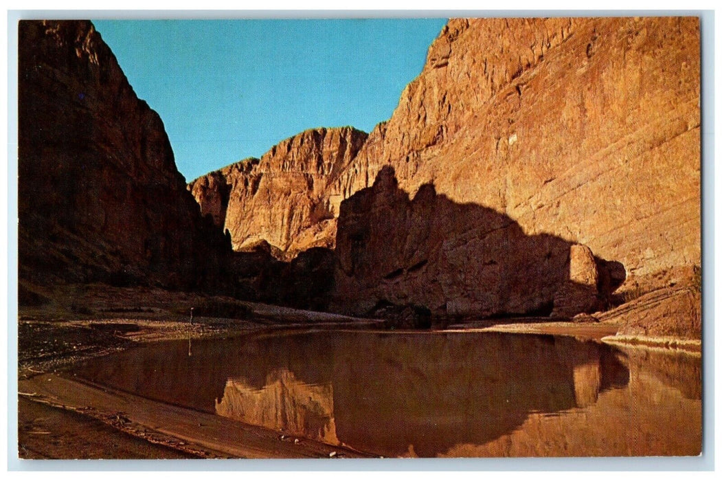 c1960 Boquillas Canyon Big Bend National Park Texas TX Antique Vintage Postcard