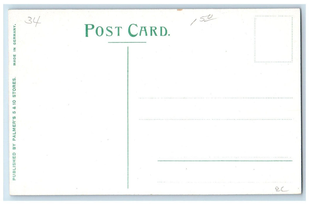 c1910's The Macy House Amesbury Massachusetts MA Unposted Antique Postcard