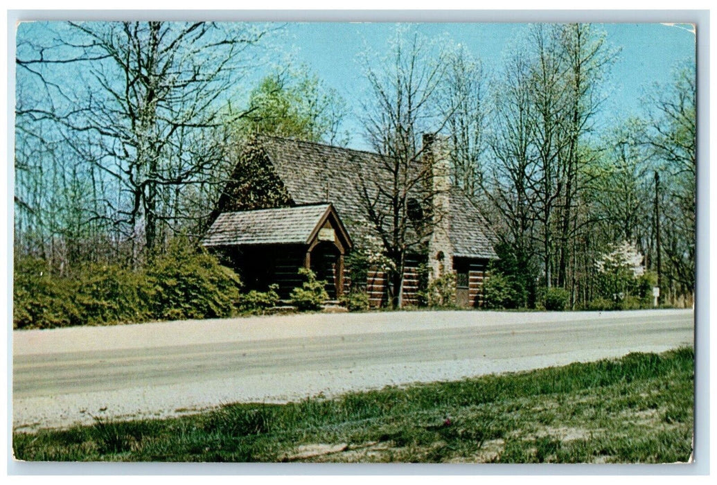 c1950's St. Agnes Church Brown County Indiana IN Unposted Vintage Postcard