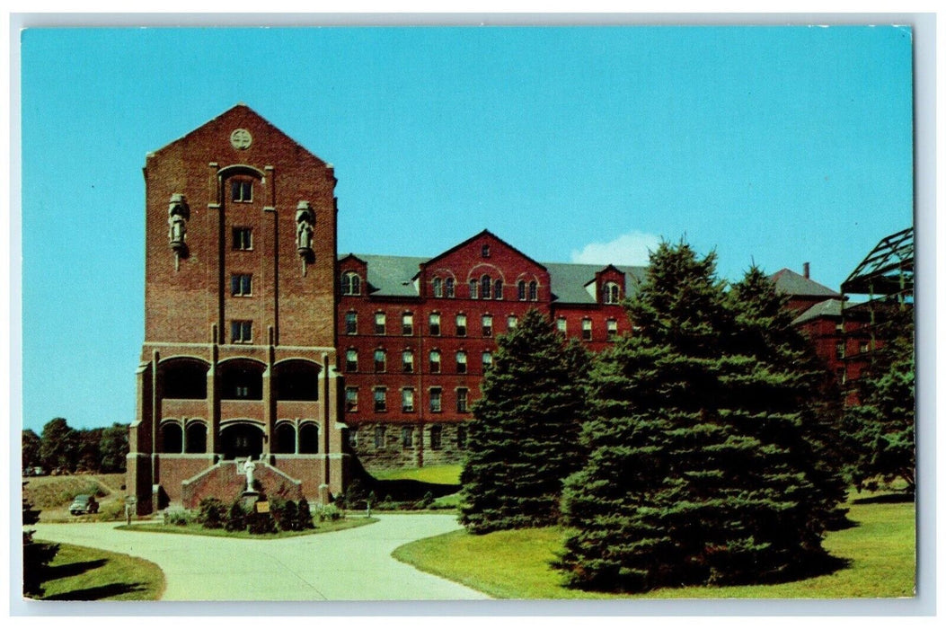 St. Vincent College Westmoreland County PA, Two Several Building Postcard