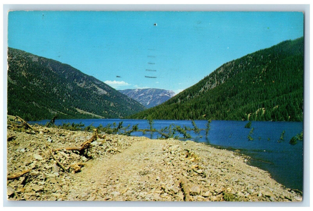 1961 Quake Lake Montana MT, Earthquake Of August 1959 Posted Vintage Postcard