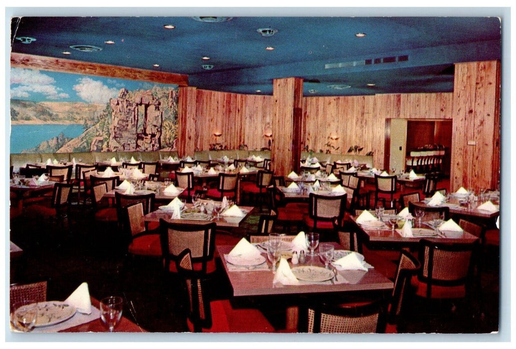 1960 Cypress Room Uphoff Rotunda Restaurant Wisconsin Dells Wisconsin Postcard