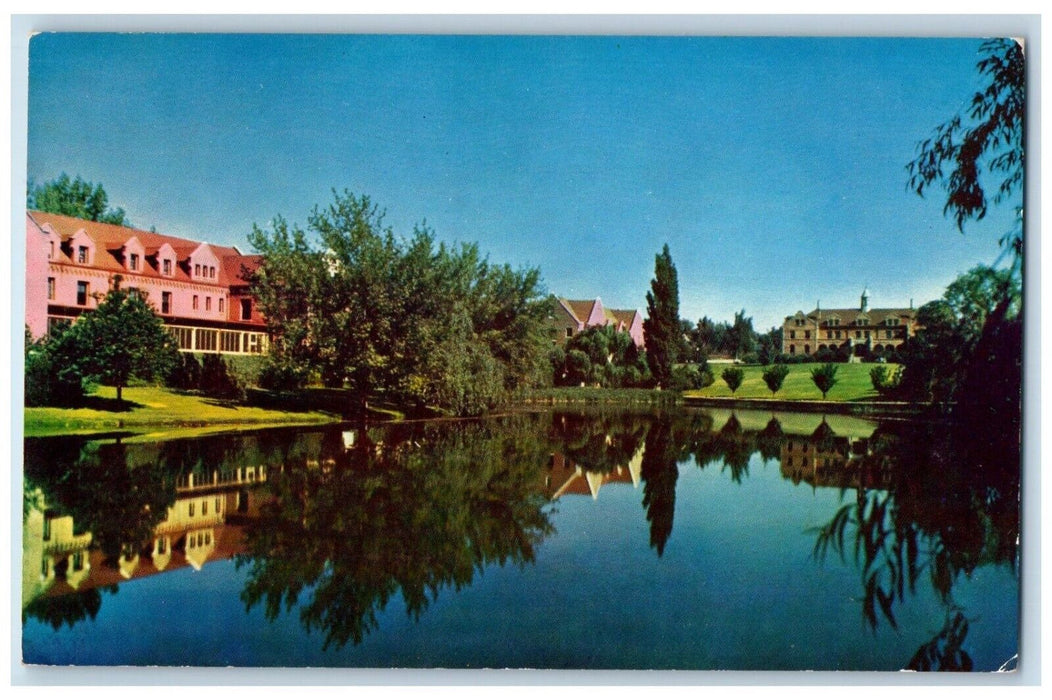 c1960 Campus Building  University Nevada Reno Nevada Vintage Color Card Postcard