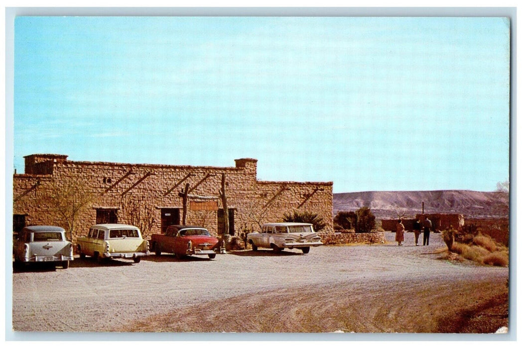 c1960 Lost City Museum Valley Fire State Park Overton Nevada NV Vintage Postcard