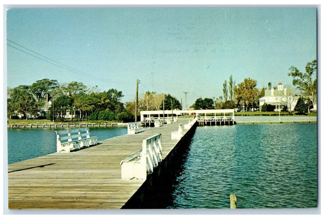 Greetings From Public Landing Waterfront Resort Worcester County MD Postcard