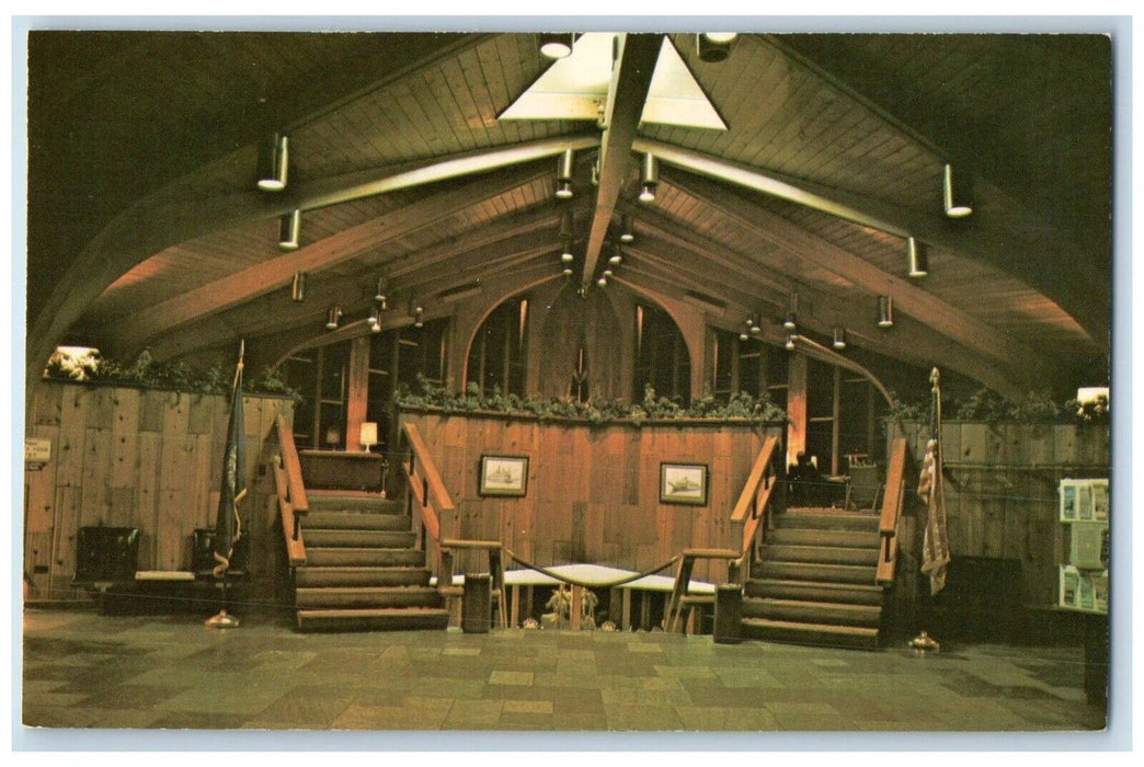 General Butler State Park Interior Of Lodge Carrolton Kentucky KY Postcard