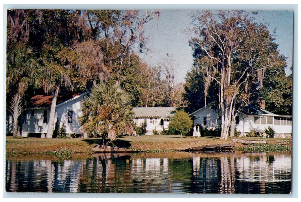 Blue Creek Lodge At St. Johns River And Lake George Astor Florida FL Postcard
