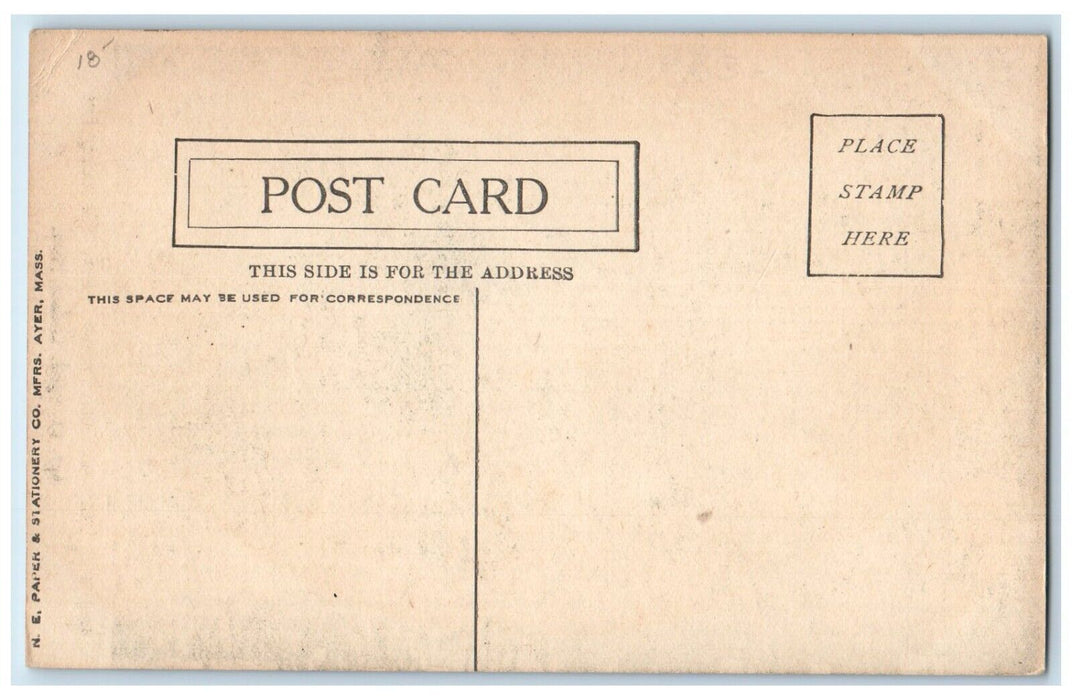 Knights Of Columbus Block Chelsea Square After The Big Fire Chelsea MA Postcard