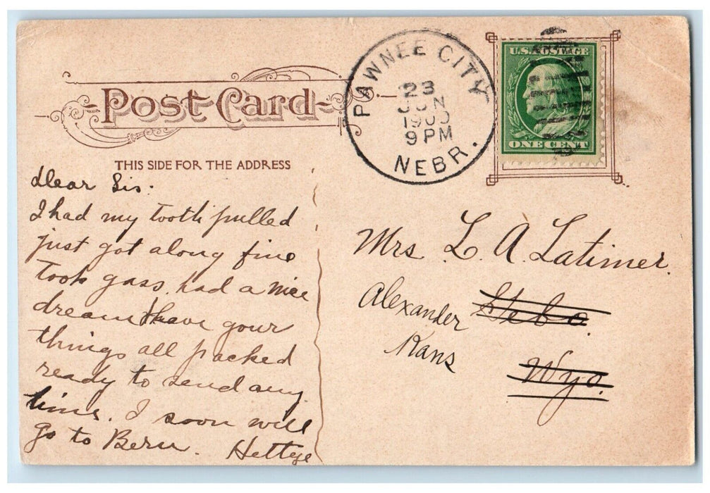 1909 The Moravian Widow's House Corner Stone Bethlehem Pennsylvania PA Postcard