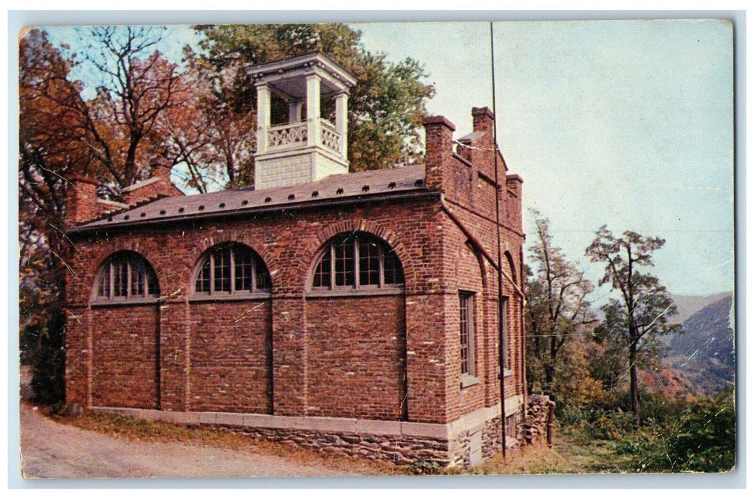 c1950's John Brown's Fort On The Campus Storer College Harpers Ferry WV Postcard