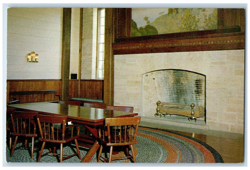 Nancy Hanks Lincoln State Memorial Interior Lincoln City Indiana IN Postcard