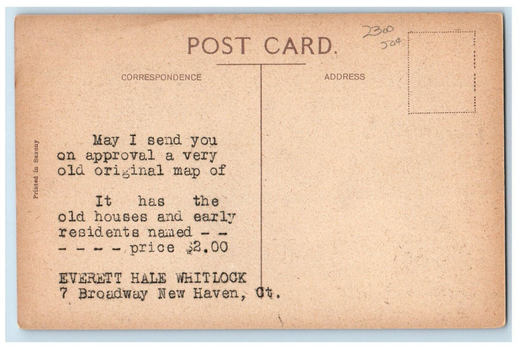 c1910 Deep Hole Devils Hop Yard State Park East Haddam CT Advertising Postcard