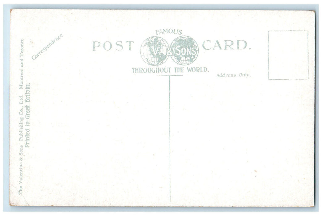 c1910 Chateau Frontenac and Citadel Quebec Canada Unposted Postcard