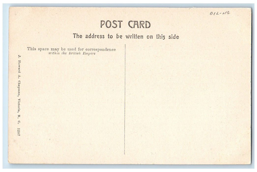 c1910 The Great Divide Stream Into Atlantic Canada Antique Unposted Postcard
