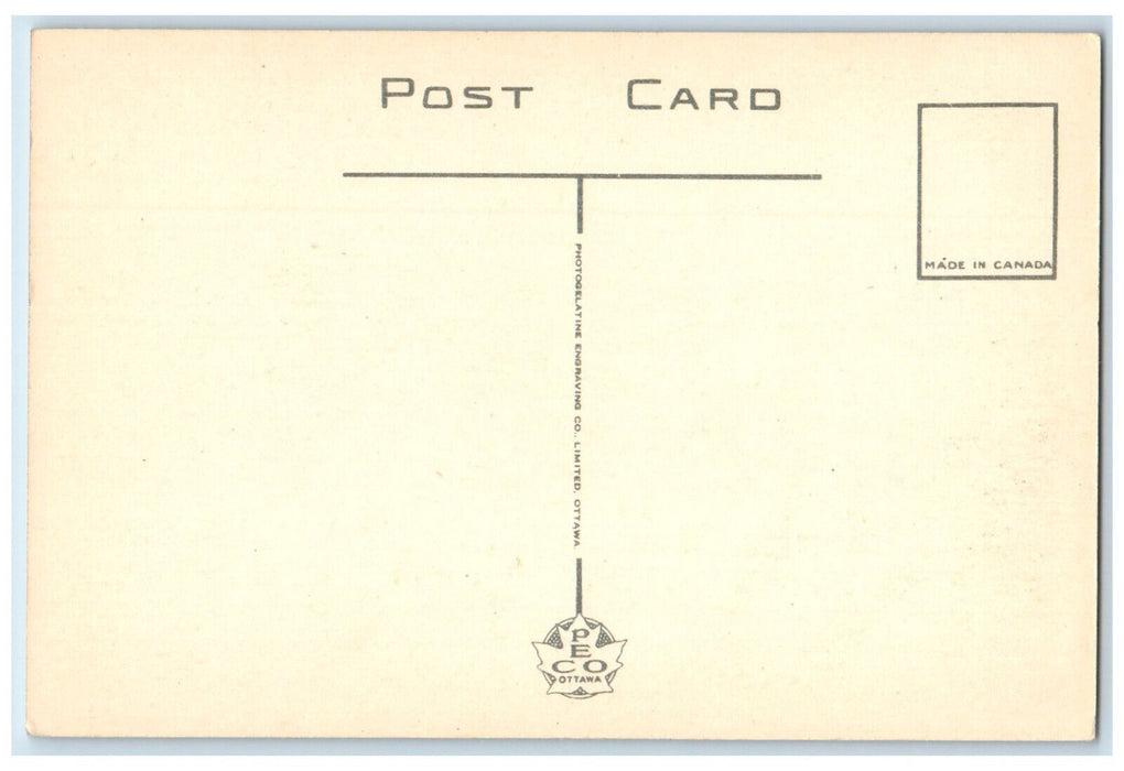 c1950's Cap Madeleine Gaspe PQ(Quebec) Canada CNR Boating Vintage Postcard