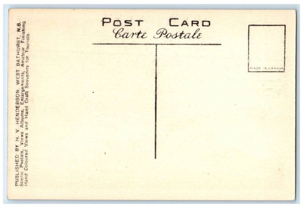 c1950's A Thrilling Glimpse at Marsouis PQ(Quebec) Canada Vintage Postcard