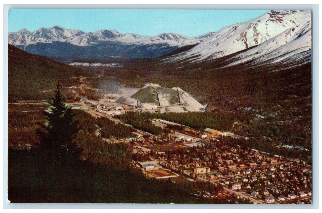 c1950's Townsite Cassiar British Columbia Canada Unposted Vintage Postcard