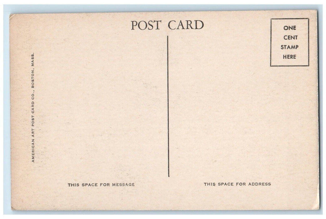 c1910 Campus Road Bowdoin College Exterior Building Brunswick Maine ME Postcard
