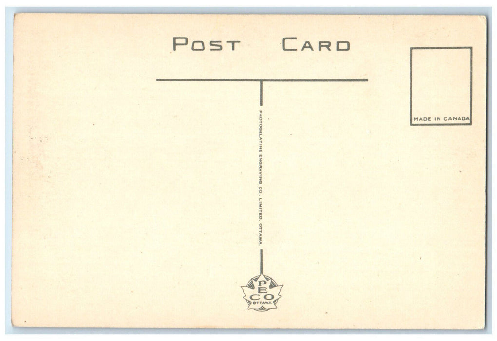 c1940's Le Chemin Du Roi Rockbound Highway Gros Morne Gaspe PQ Canada Postcard