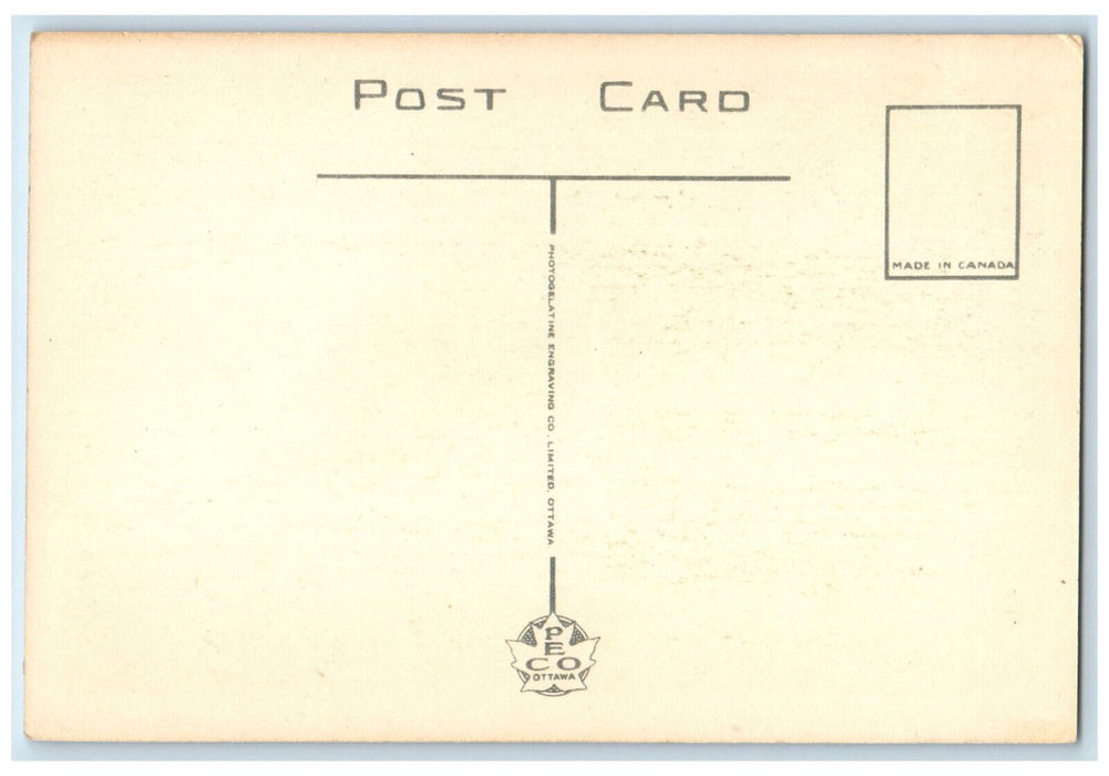 c1940's Around The Rocky Curves at Gros Morne Gaspe PQ Canada Postcard