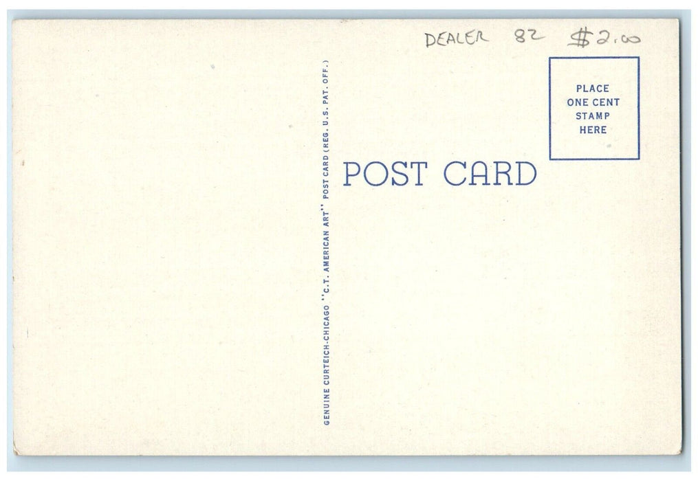 c1940 Overlooking Berst Forster Dixfield Factory Cloquet Minnesota MN Postcard