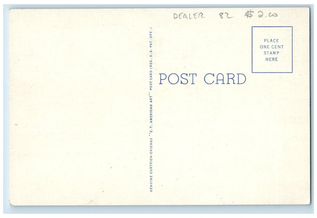 1940 Wood Conversion Co World Largest Wooden Building Cloquet Minnesota Postcard