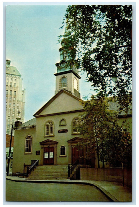 c1960's St. Andrew's Presbyterian Church Quebec PQ Canada Unposted Postcard