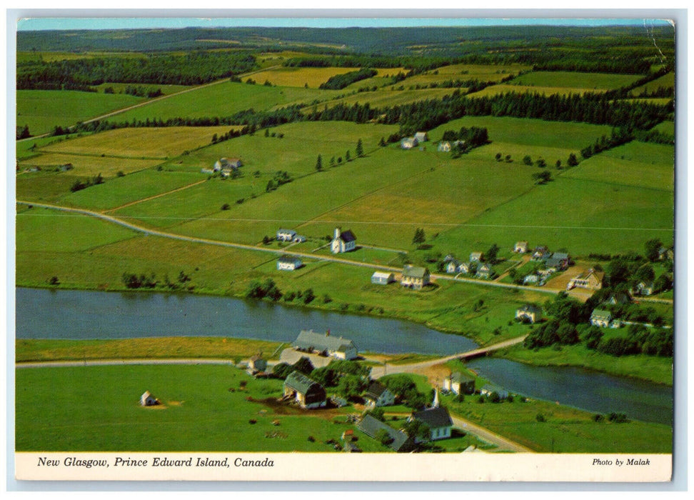 1975 New Glasgow Prince Edward Island Canada Vintage Posted Postcard