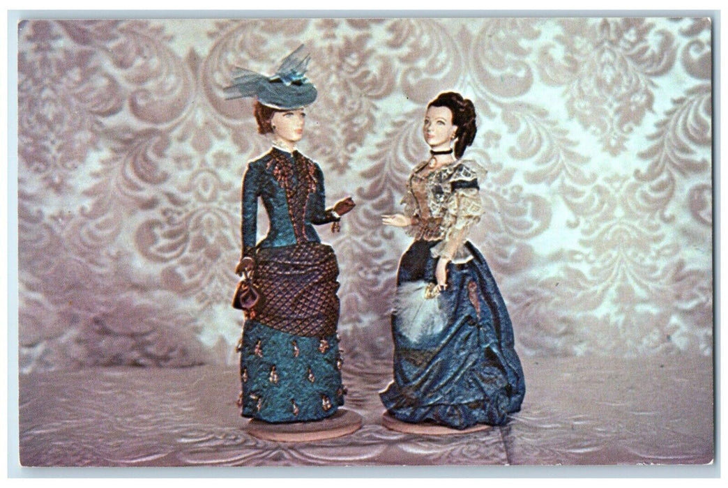 c1960 Portrait Dolls Leona Salyer Patricia O'Manion Jacksonville Oregon Postcard