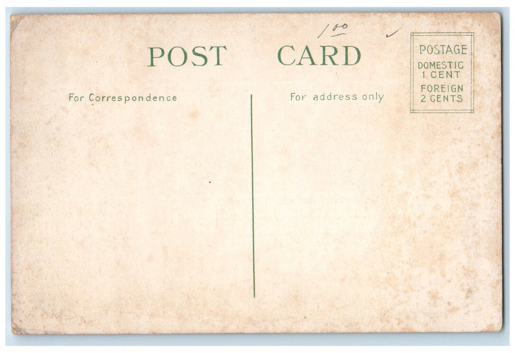 c1910 New Masten Park High School Buffalo New York NY Antique Unposted Postcard
