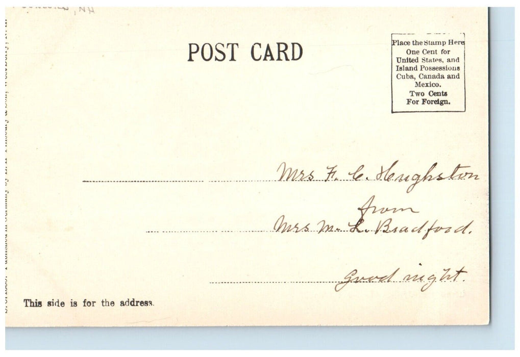 c1905 Lane Pond Colorado CO, Lane Farm View Posted Antique Postcard