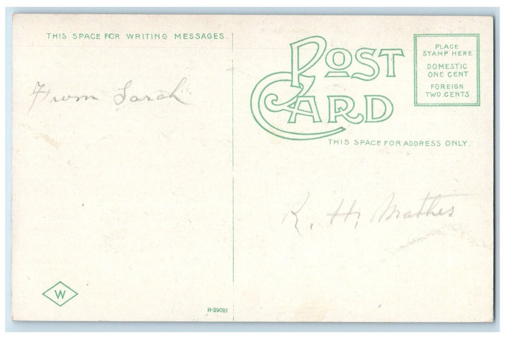 c1910's Morrill Hall New Hampshire State College Durham NH Antique Postcard