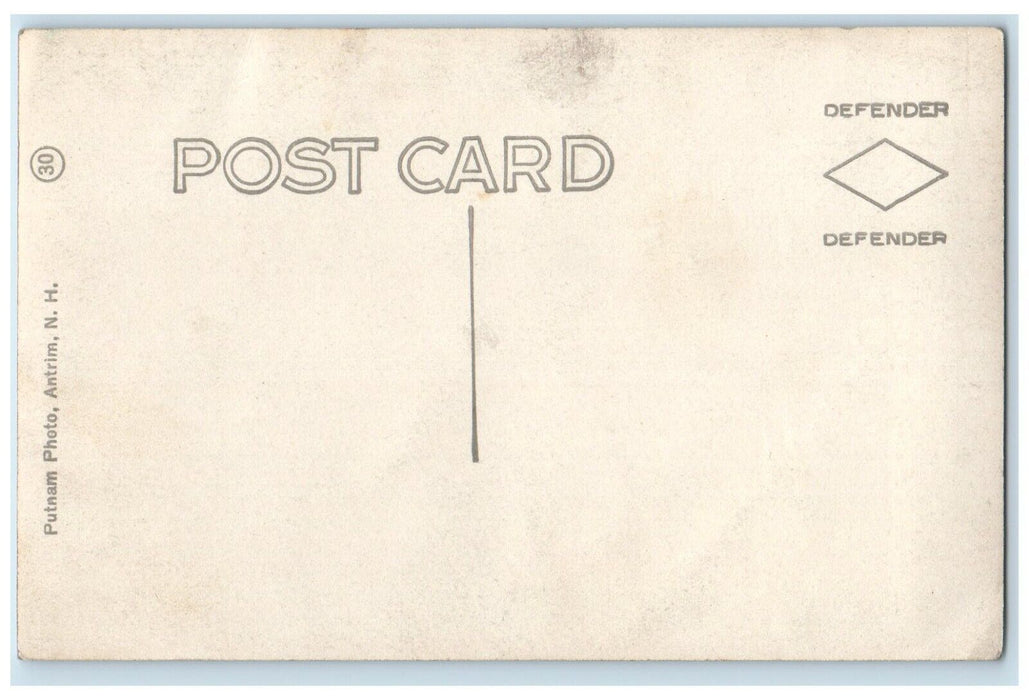 c1930's Carriage Road Mt. Washington New Hampshire NH RPPC Photo Postcard