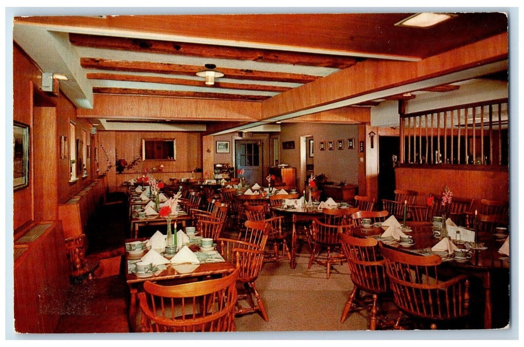 c1960 Carriage Room Old Allenberry Lodge Boiling Springs Pennsylvania Postcard