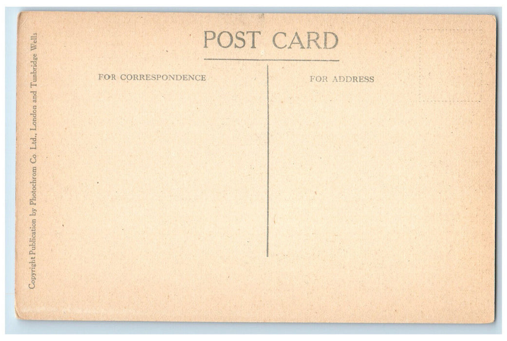 c1940's Bathing Beach Summerleaze Beach Bude England Antique Posted Postcard