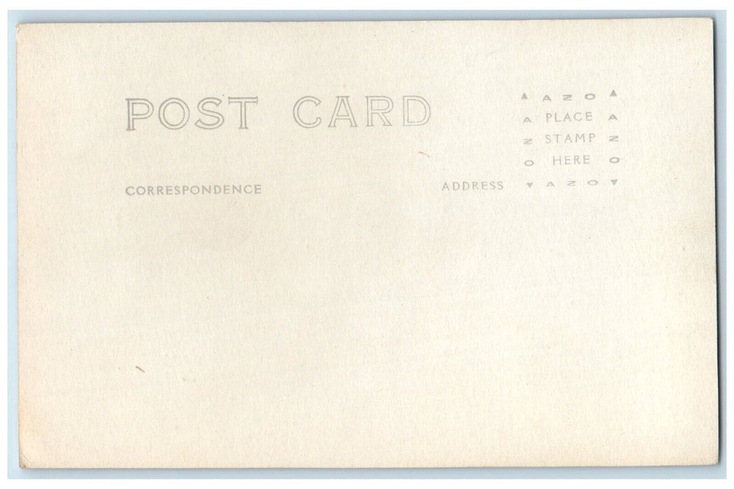 c1910's View Of Wisard Island Crater Lake Oregon OR RPPC Photo Antique Postcard