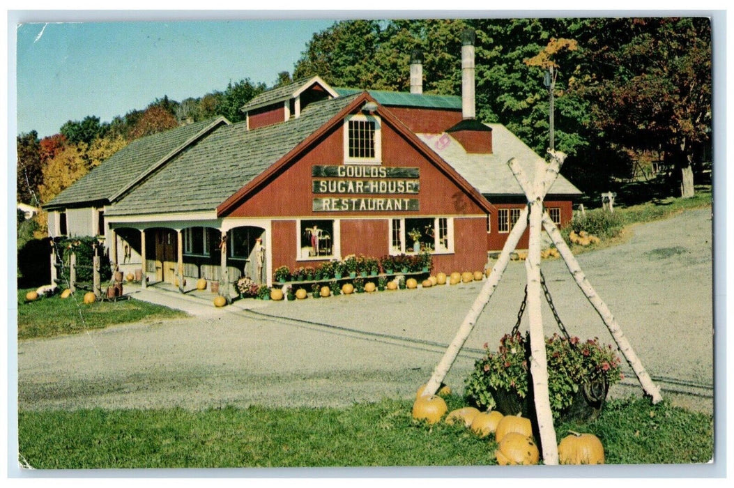 1981 Exterior View Gould Sugar House Shelbourne Falls Massachusetts MA Postcard