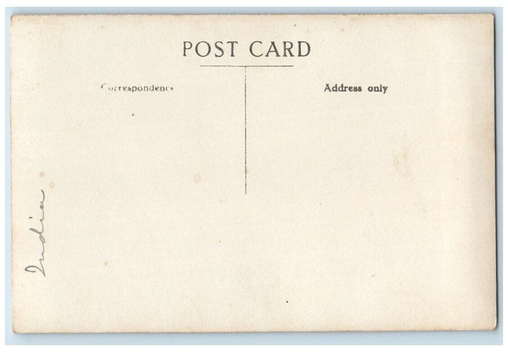 c1920's Pottery Workers Business Market Delhi India RPPC Unposted Postcard