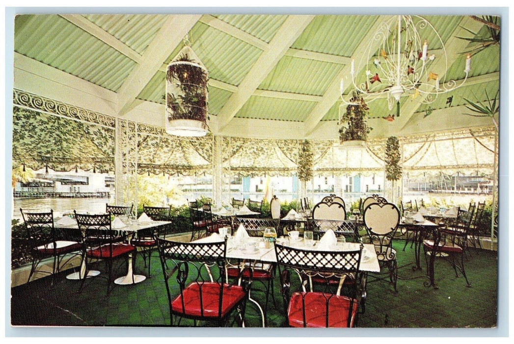 c1960 Creighton Restaurant Museum Antiques Fort Lauderdale Florida FL Postcard